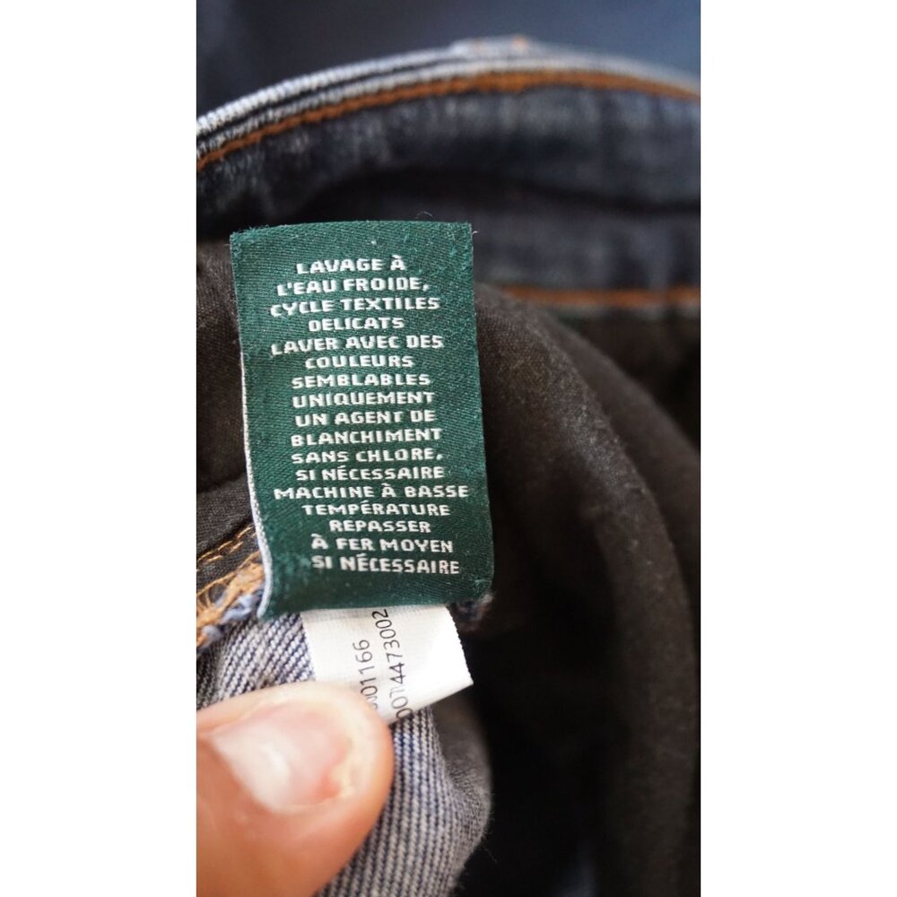 Lauren Ralph Lauren Women Blue Straight Jeans – Size 16 (Curvy Fit) - Picture 8 of 11